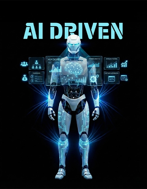 AI-Powered MLM Software Tools - Intelligent Network Marketing Automation Platform with Machine Learning Features